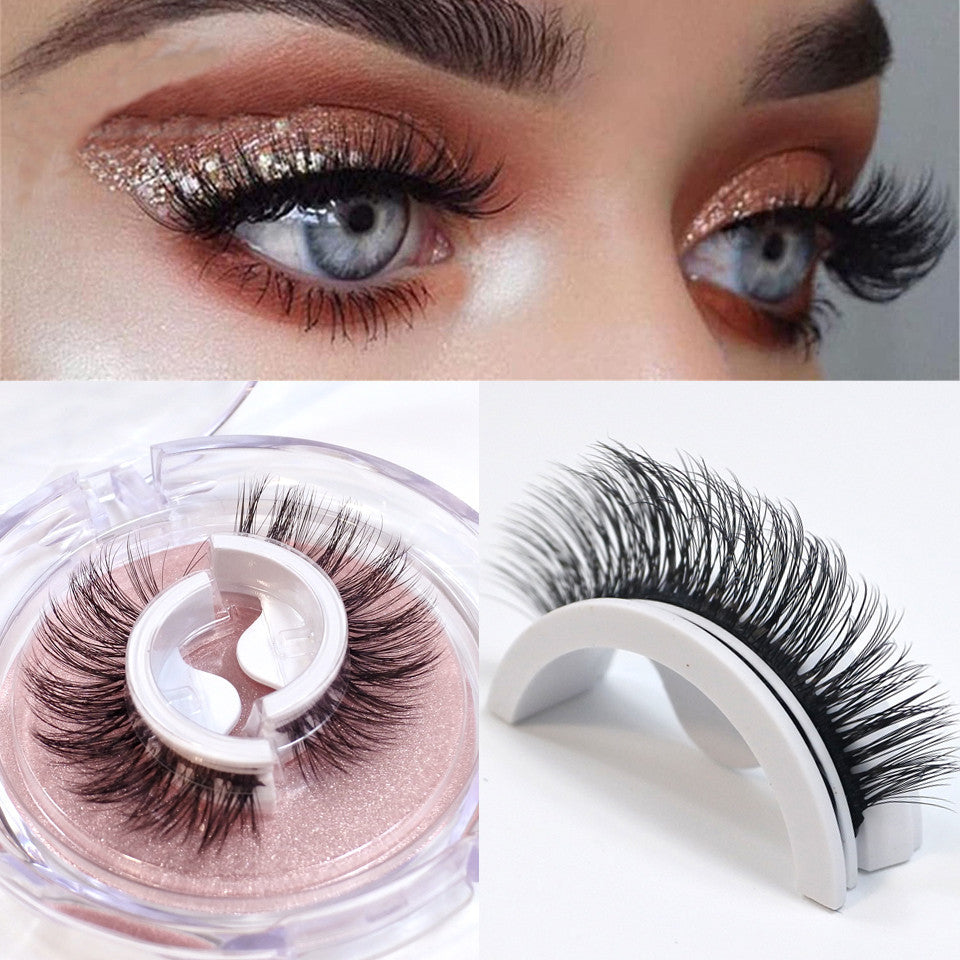 Self-adhesive Reusable Glue-free Eye Lashes With Natural Curl - Beuti-Ful