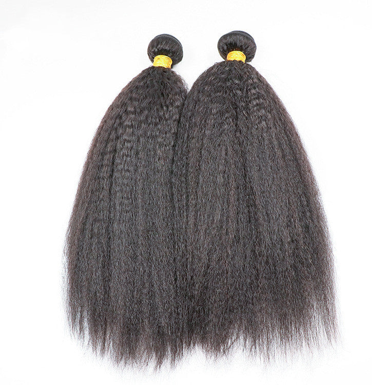 Natural Human Synthetic mix  Fiber Hair