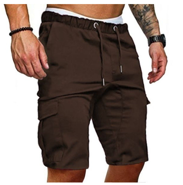 Tight Elastic Pants Men's Cropped Shorts Pants - Beuti-Ful