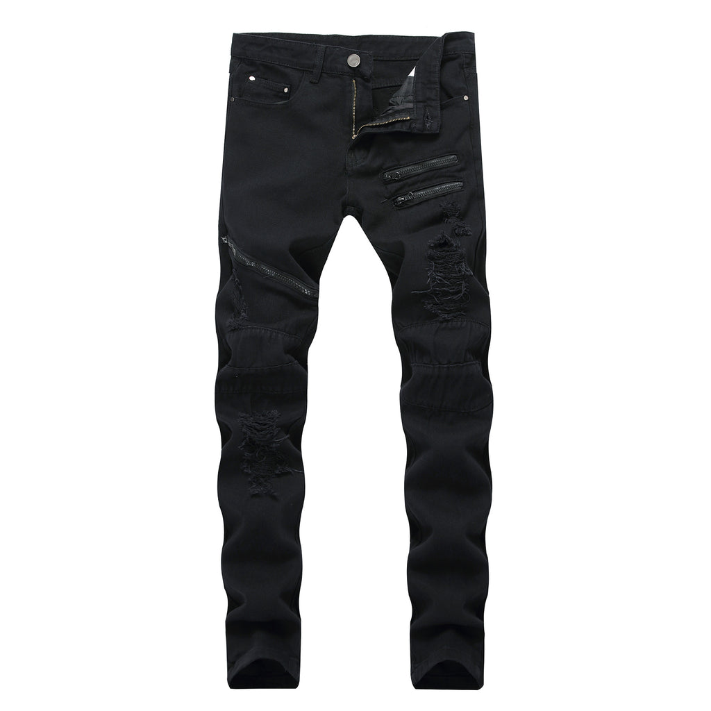 Marnix  Zipper Jeans - Beuti-Ful