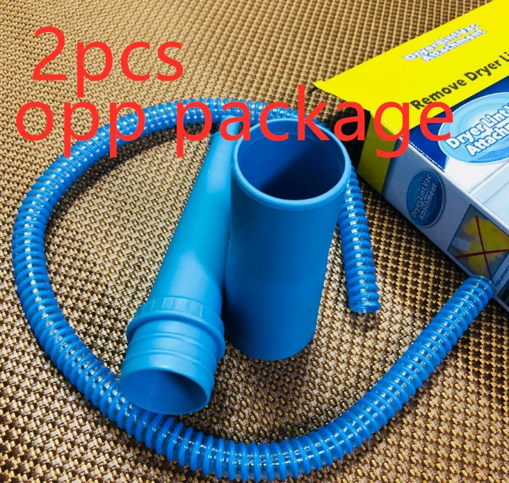 Universal Dryer Pipe Vent Hose Vacuum Attachment Dust Cleaner Kit Removes Lint Brush - Beuti-Ful