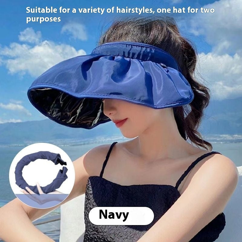 Hat Women's Cycling Sun Protection UV Face Covering Sunhat Outdoor - Beuti-Ful