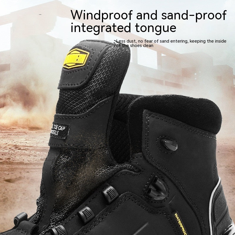 Labor Protection Shoes Men's Steel Toe Cap Anti-smashing - Beuti-Ful