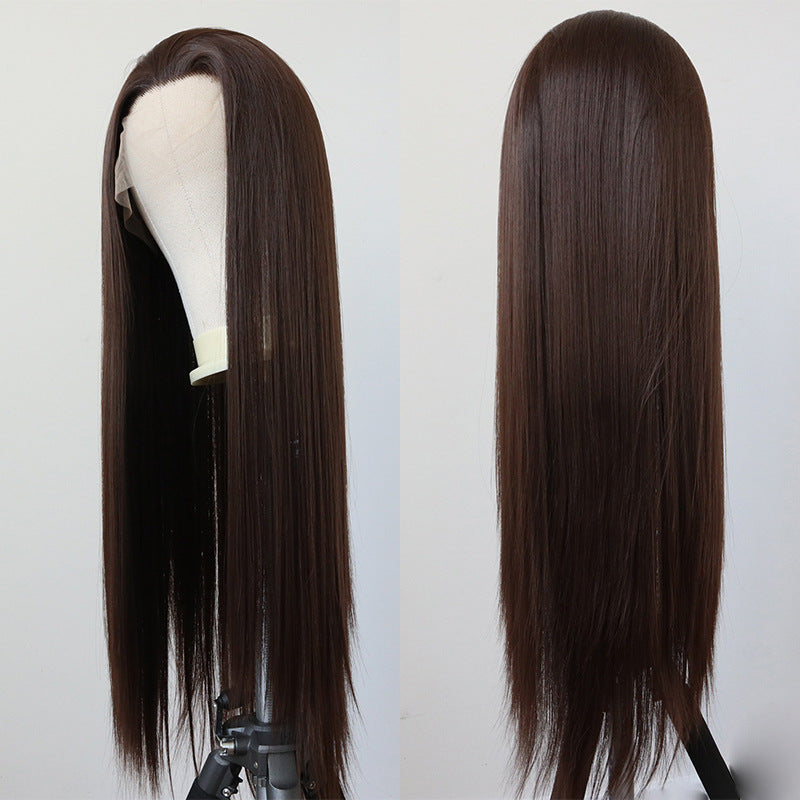 Women's Front Lace Long Wig