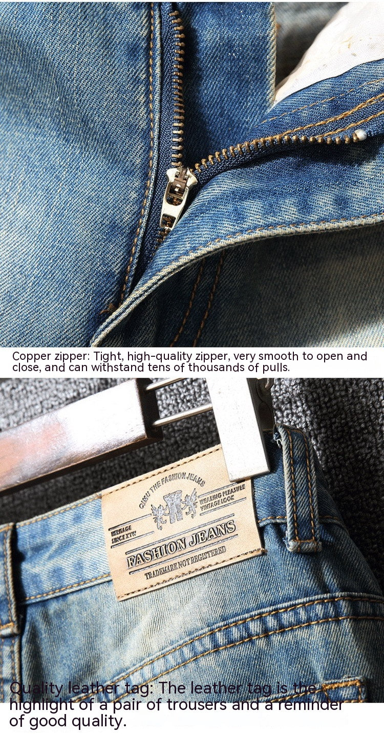 Ripped Jeans American Casual Loose - Beuti-Ful