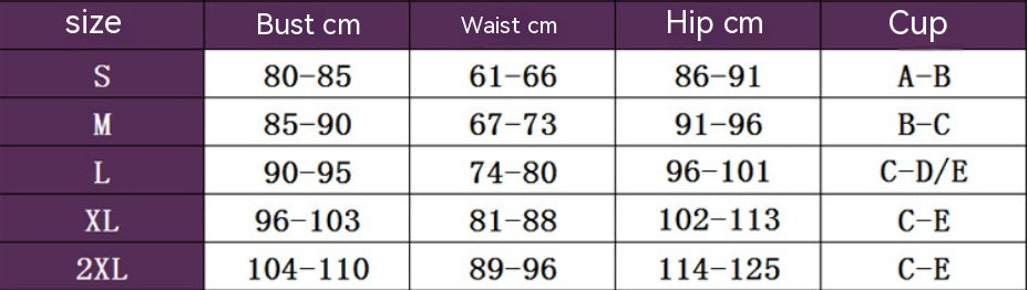 Modischer dreiteiliger Badeanzug für Damen