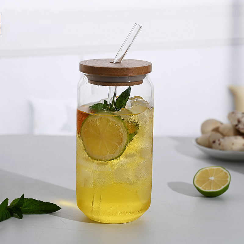 High Borosilicate Glass Cup With Lid - Beuti-Ful