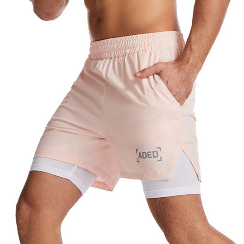 Quick-drying Woven Casual Crazy Muscle Sports Shorts - Beuti-Ful