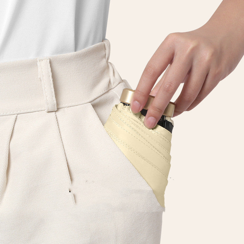 Off Mini Pocket Sun Umbrella With Sun Protection And UV Protection - Beuti-Ful