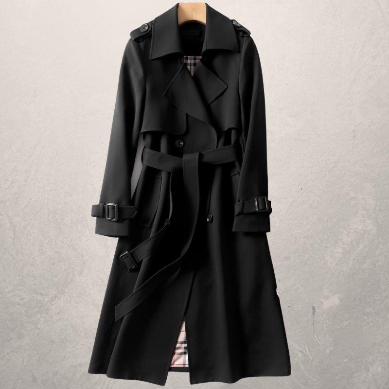 Tr Mid-length Trench Coat Autumn Long Windbreaker - Beuti-Ful