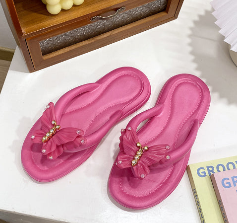 EVA Non-slip Wear-resistant Fashion All-match Women's Outdoor Slippers - Beuti-Ful
