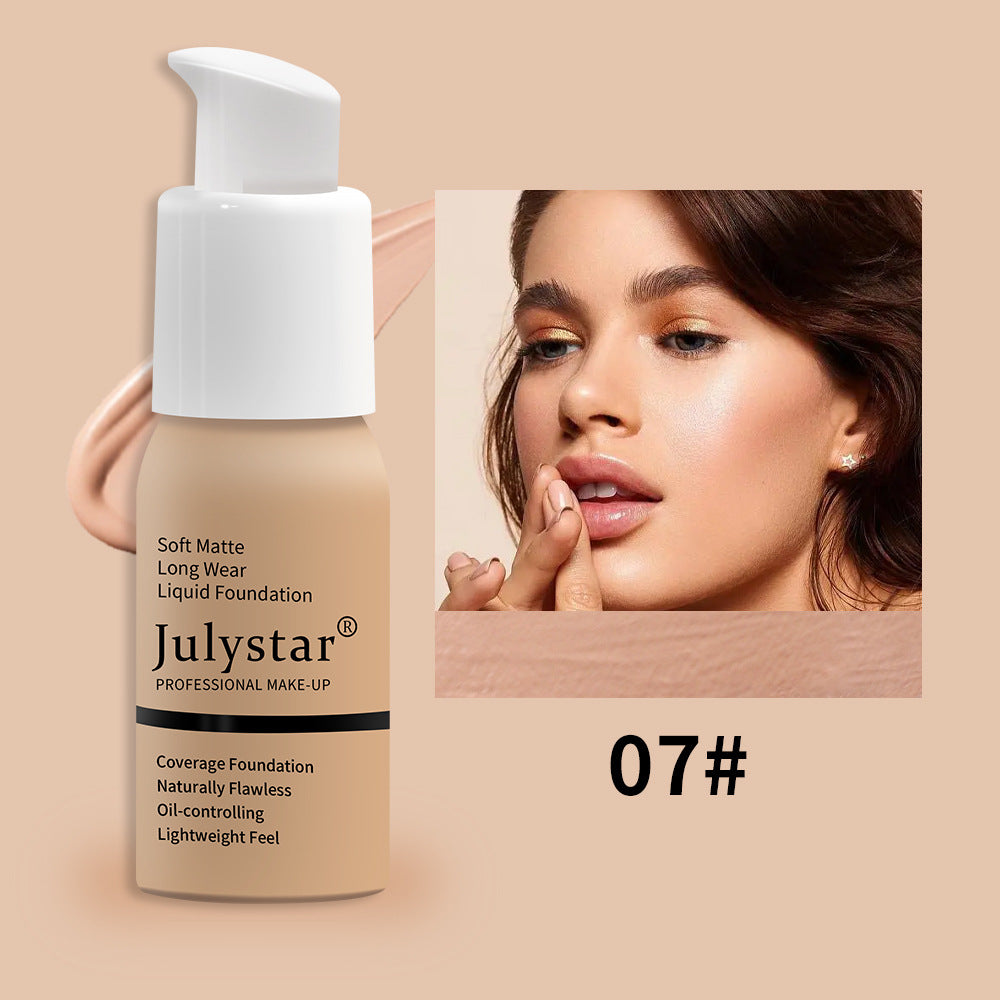Waterproof Lasting Non Take Off Makeup Concealer Liquid Foundation Beauty Makeup - Beuti-Ful