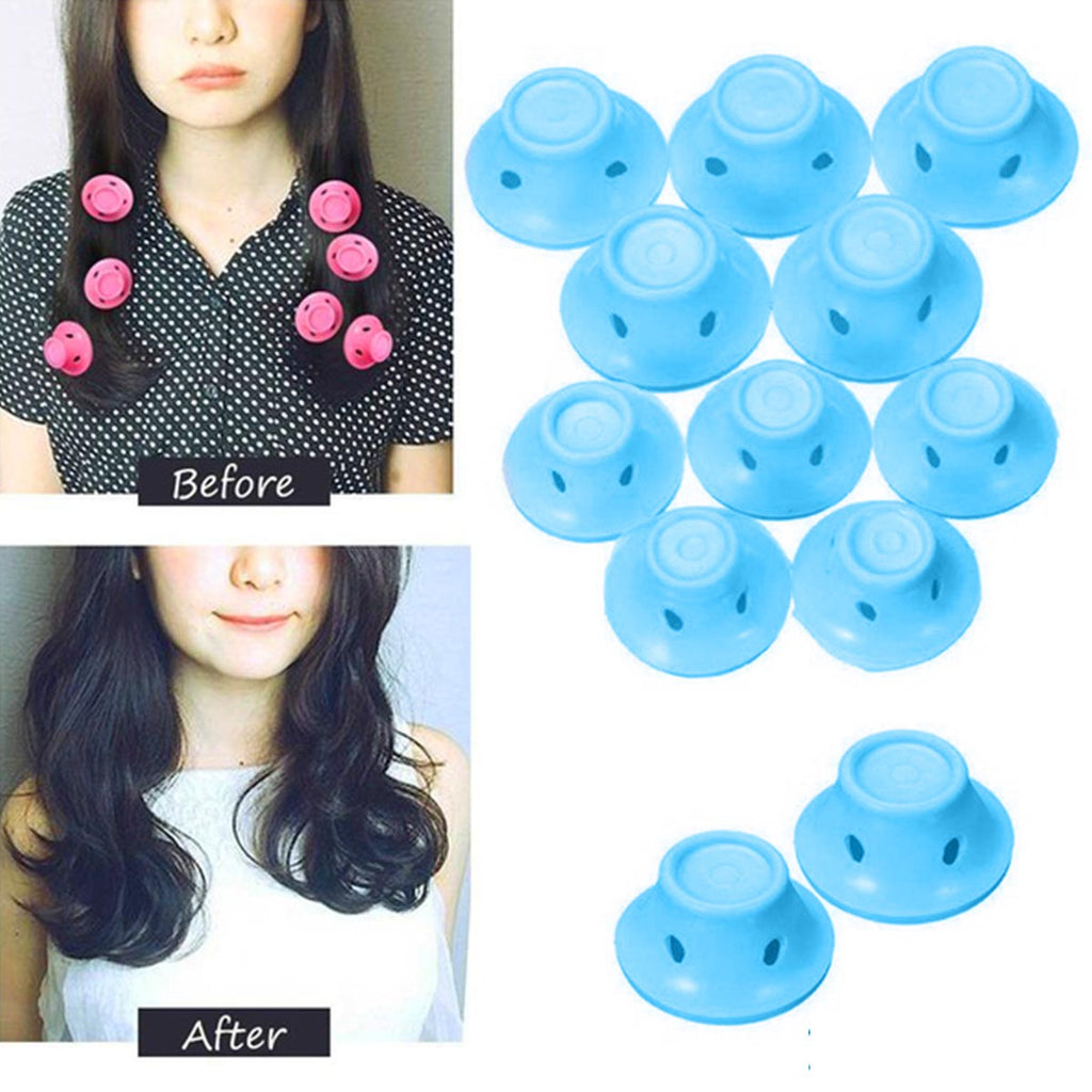 Soft Rubber Magic Hair Care Rollers Silicone Hair Curlers No Heat Hair Styling Tool - Beuti-Ful