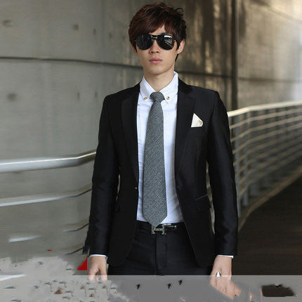 Young men in slim suits - Beuti-Ful