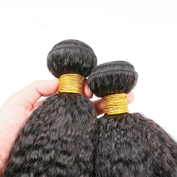 Natural Human Synthetic mix  Fiber Hair