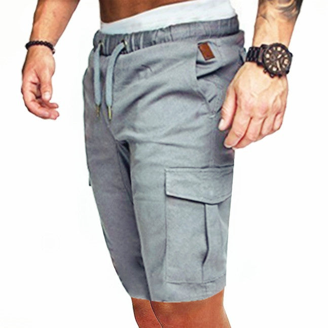 Tight Elastic Pants Men's Cropped Shorts Pants - Beuti-Ful