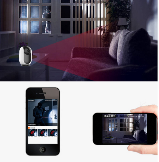 Indoor Security Monitors Voice Talk-back HD Cameras