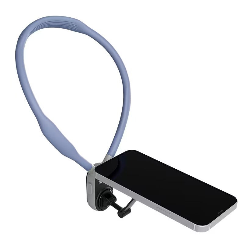 Silicone Phone Magnetic Neck Mount Quick Release Hold For Phone Magsafe Magnetic Suction Cell Phone Neck Hanging Bracket - Beuti-Ful