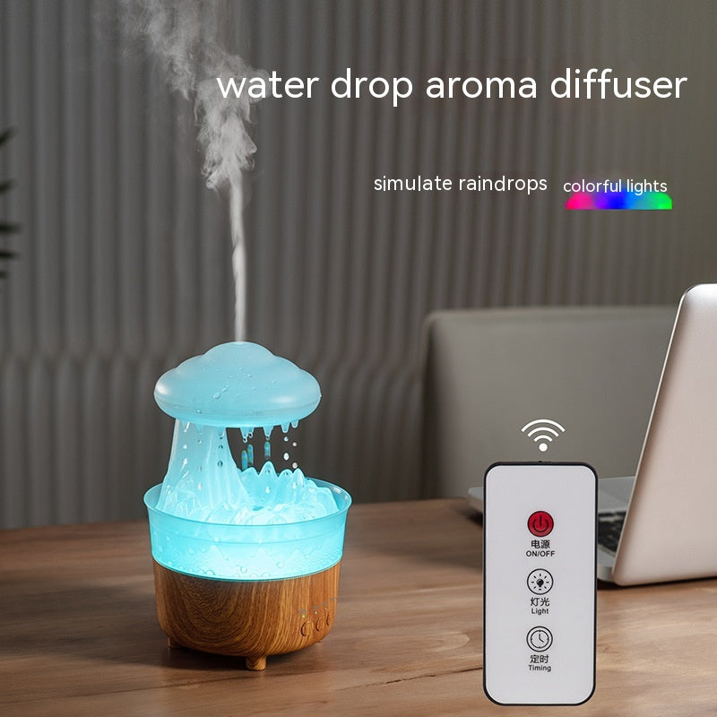 Remote Control Colorful Rain Cloud Humidifier - Beuti-Ful