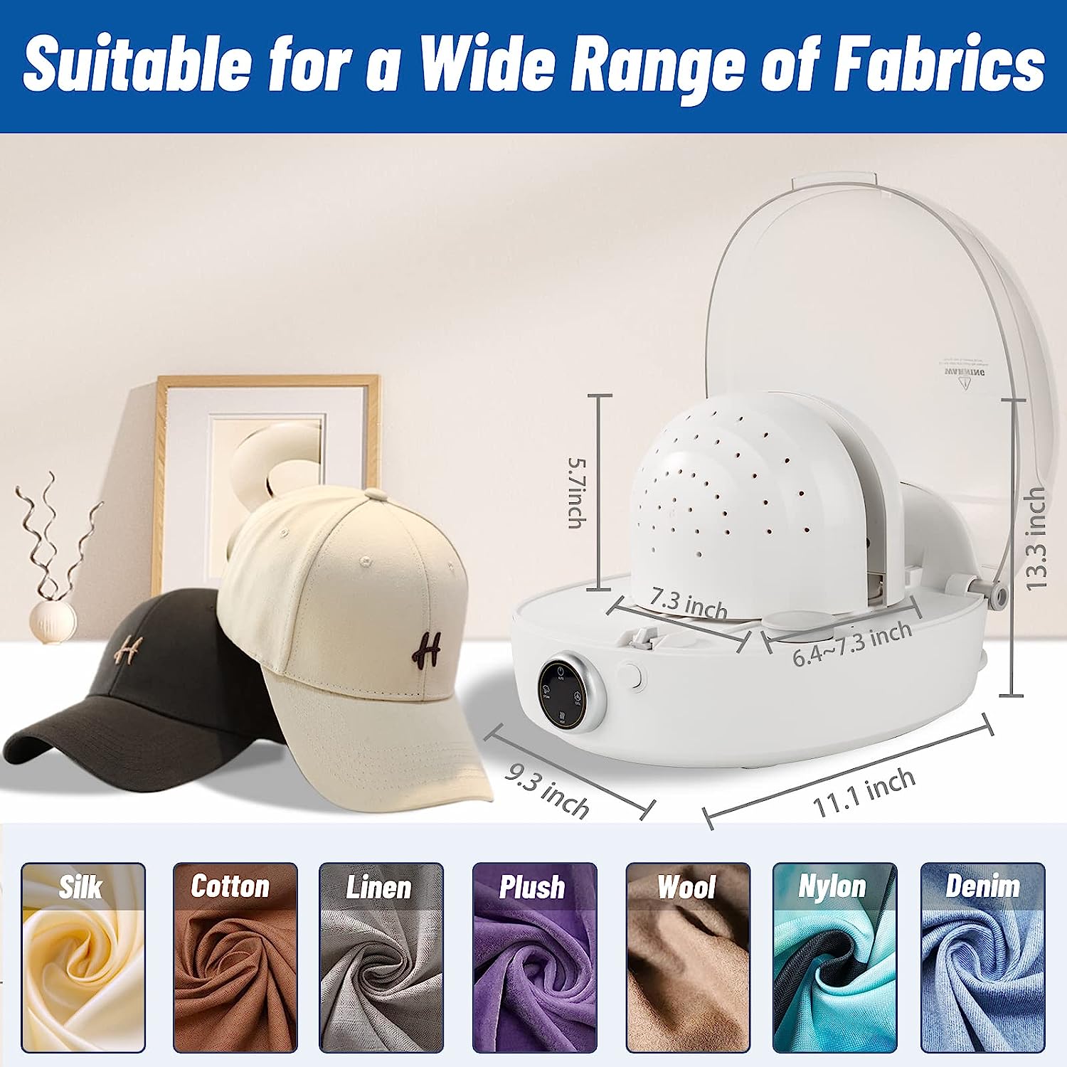 Steam Iron For Cap Dryer  Hat Cleaning&Ironing - Beuti-Ful