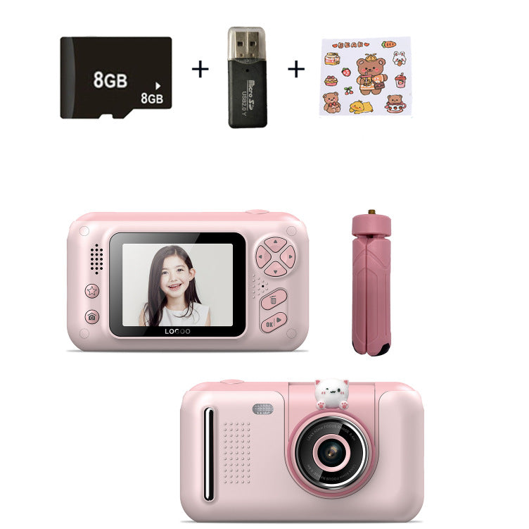 Handheld And Flipable SLR Children's High-definition Camera 2.4 Inch - Beuti-Ful