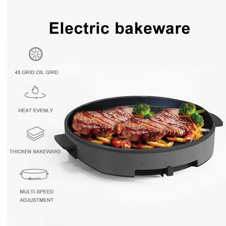 Multi-function Barbecue Frying Steak Fryer Electric Grill