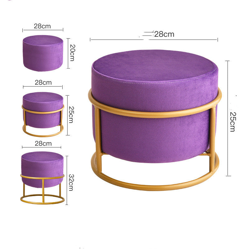 Light Luxury Stool Living Room Small Stool - Beuti-Ful