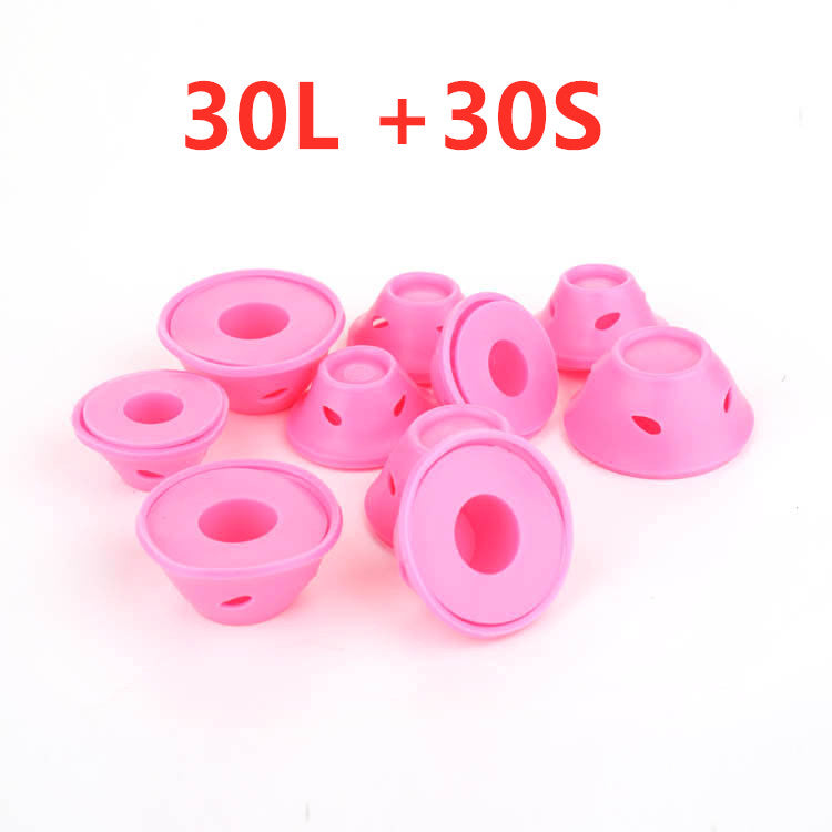 Soft Rubber Magic Hair Care Rollers Silicone Hair Curlers No Heat Hair Styling Tool - Beuti-Ful