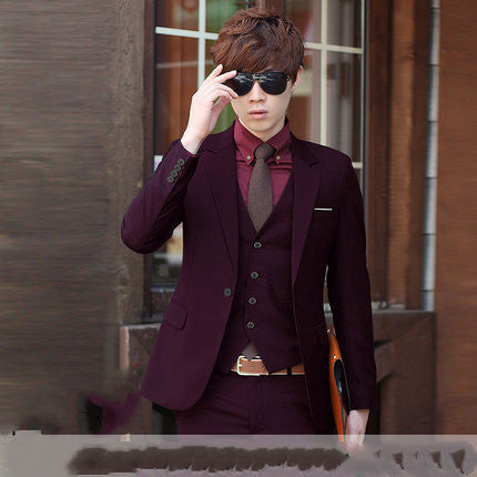 Young men in slim suits - Beuti-Ful