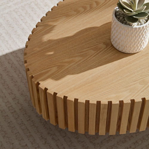 Modern Handmade Drum Coffee Table - Beuti-Ful