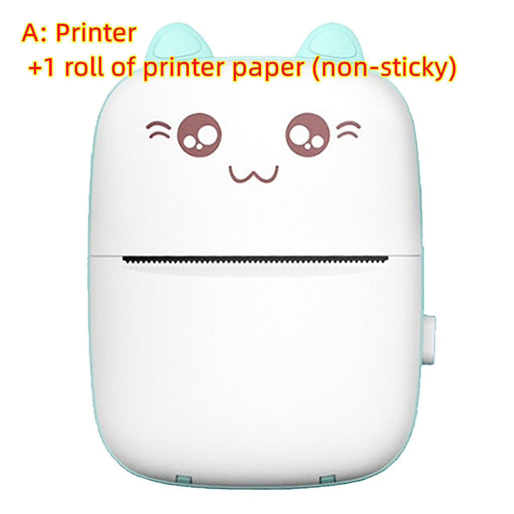 Mini Printer Portable Bluetooth WiFi  Mobile Phone Photo Label Printer