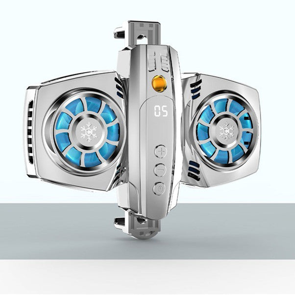 Intelligent Temperature Control Digital Display Semiconductor Dual-engine Mobile Phone Radiator - Beuti-Ful