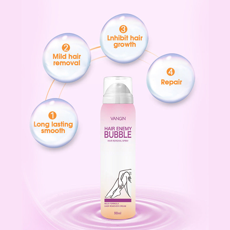 Hair Removal Cream Spray Foam - Beuti-Ful