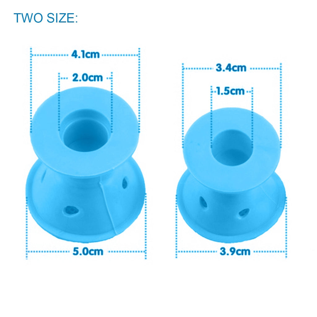 Soft Rubber Magic Hair Care Rollers Silicone Hair Curlers No Heat Hair Styling Tool - Beuti-Ful