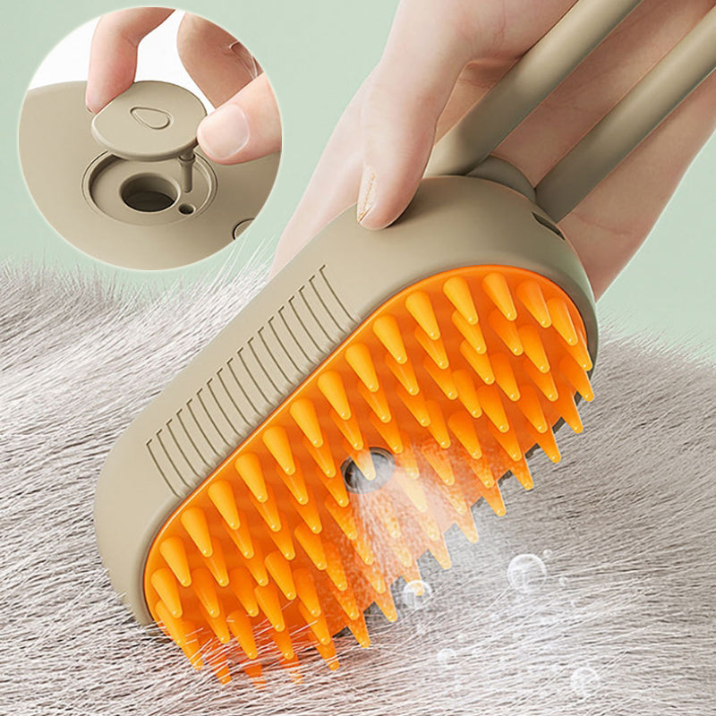 Cat and Dog Steam Brush 3 In 1 Electric Spray Cat Hair Brushes For Massage Pet Grooming Comb Hair Removal - Beuti-Ful