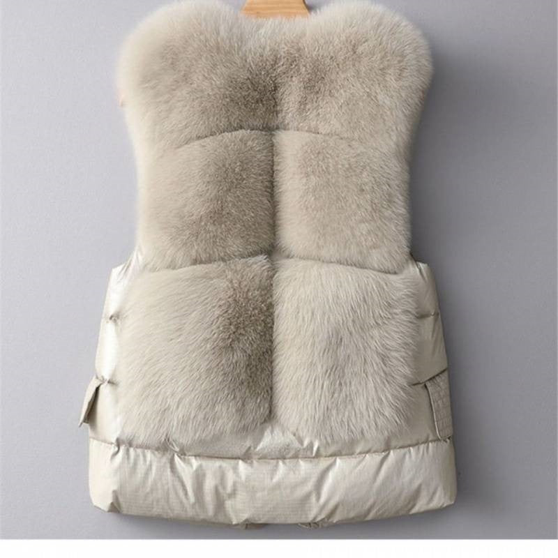Wool-like Vest Waistcoat Short Down Jacket - Beuti-Ful