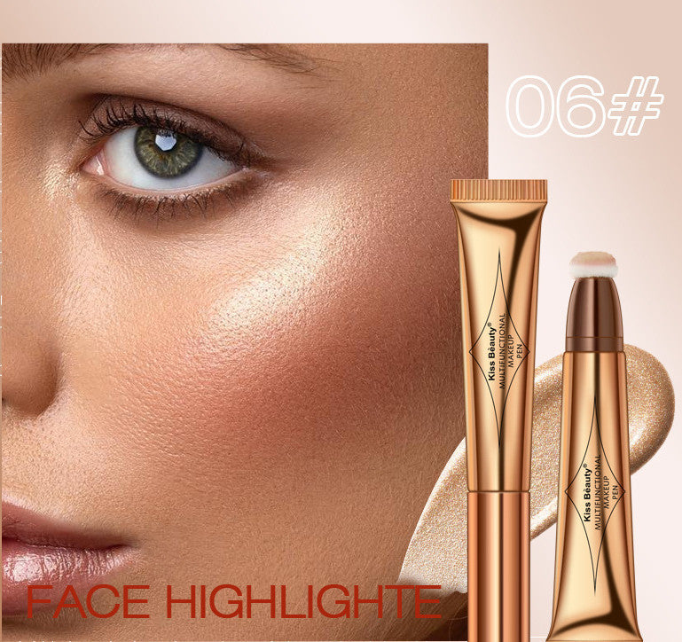 Multifunctional Cosmetic Brush Liquid Thin And Glittering Brightening Face - Beuti-Ful