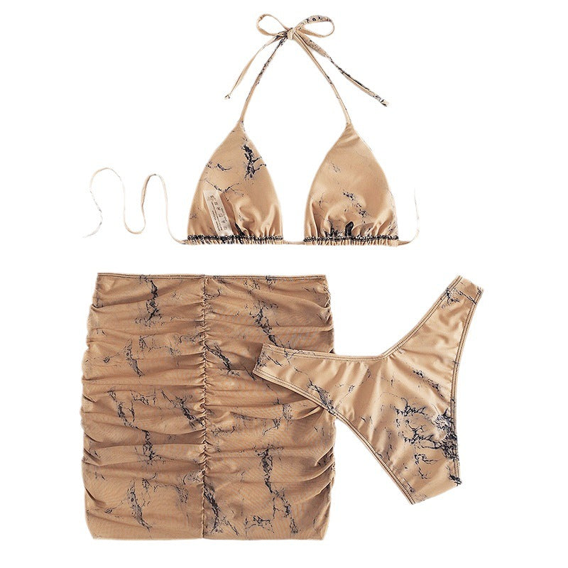 Split Bikini Three-piece Suit - Beuti-Ful