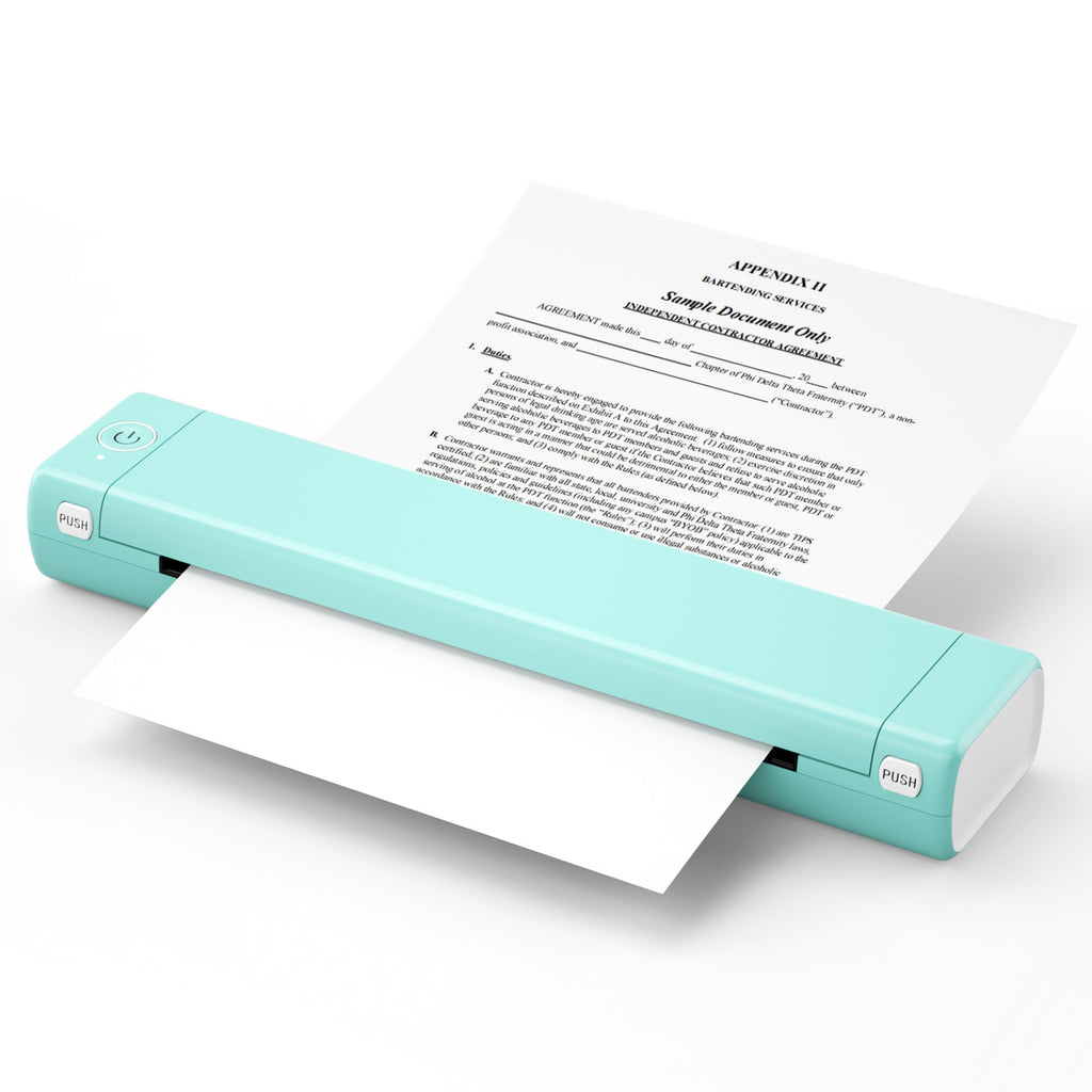 Small Mini Homework Paper Ink-free Office Portable A4 Thermal Wrong Question Printer - Beuti-Ful