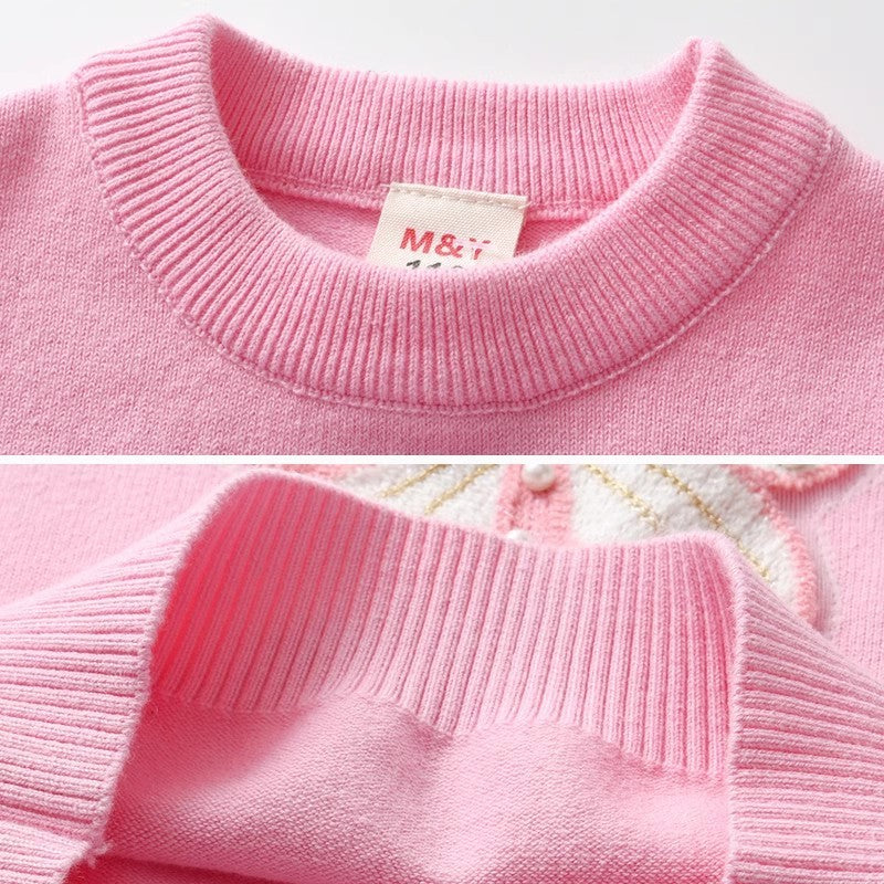 Girl's Sweater Children's Cotton Base Shirt - Beuti-Ful