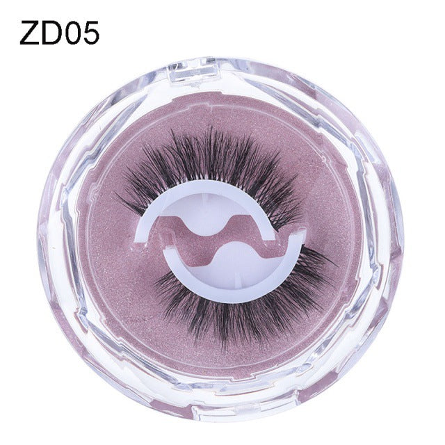 Self-adhesive Reusable Glue-free Eye Lashes With Natural Curl - Beuti-Ful