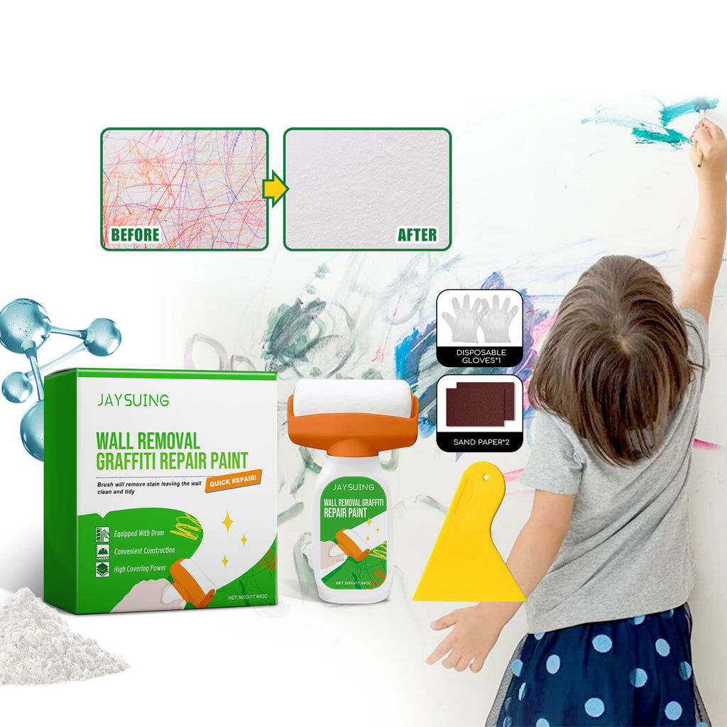 Wall Graffiti Removal And Repair Paint, Wall Graffiti Stains Cover Up Repair, Home Painting Wall Paint - Beuti-Ful