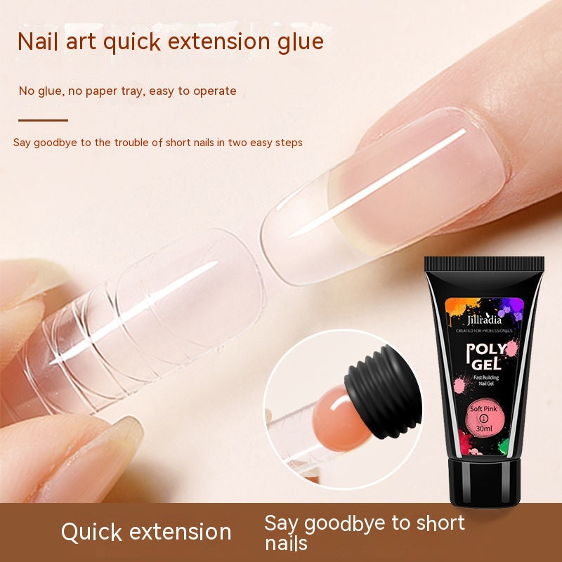 Crystal Extended Glue Nail Beauty UV - Beuti-Ful
