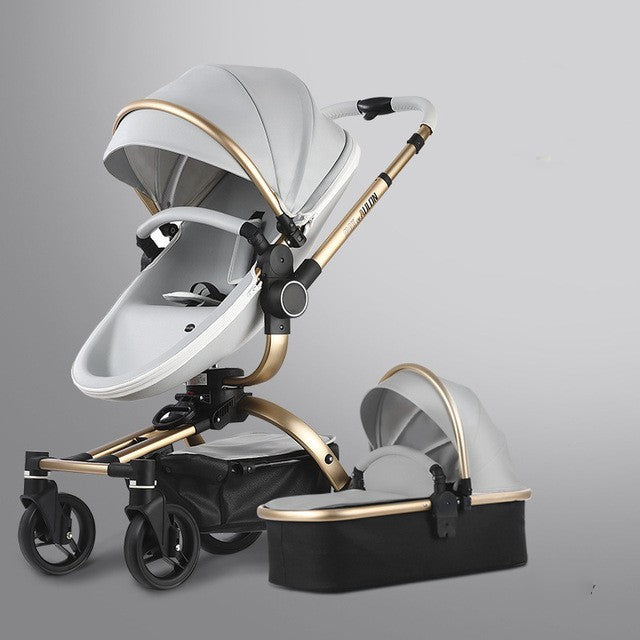 Full Moon High-end stroller Newborn carseat set