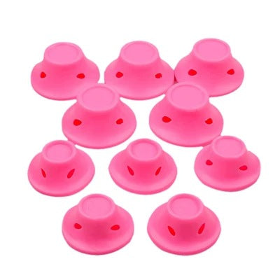 Soft Rubber Magic Hair Care Rollers Silicone Hair Curlers No Heat Hair Styling Tool - Beuti-Ful