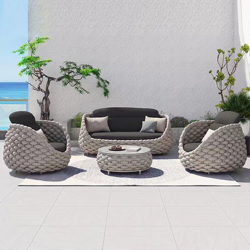 Outdoor Patio Lounge Sofa Coffee Table Set - Beuti-Ful