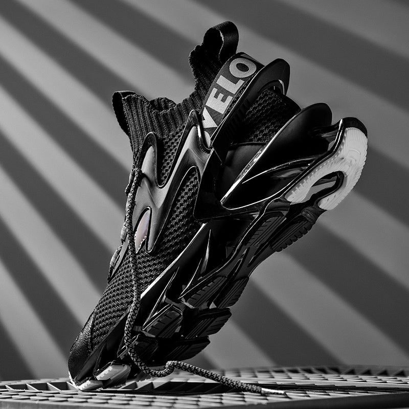 Men's Red Street Shooting Sports Knife NeochaEDGE Shoes - Beuti-Ful