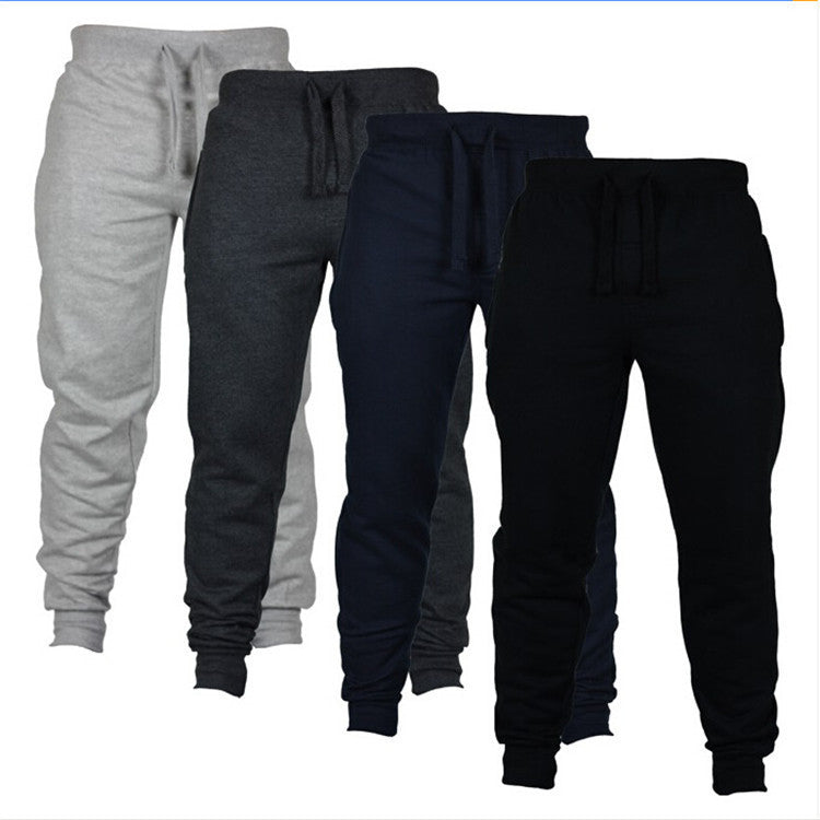 Men  velvet warm casual pants