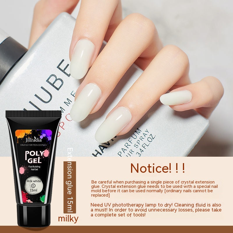 Crystal Extended Glue Nail Beauty UV - Beuti-Ful