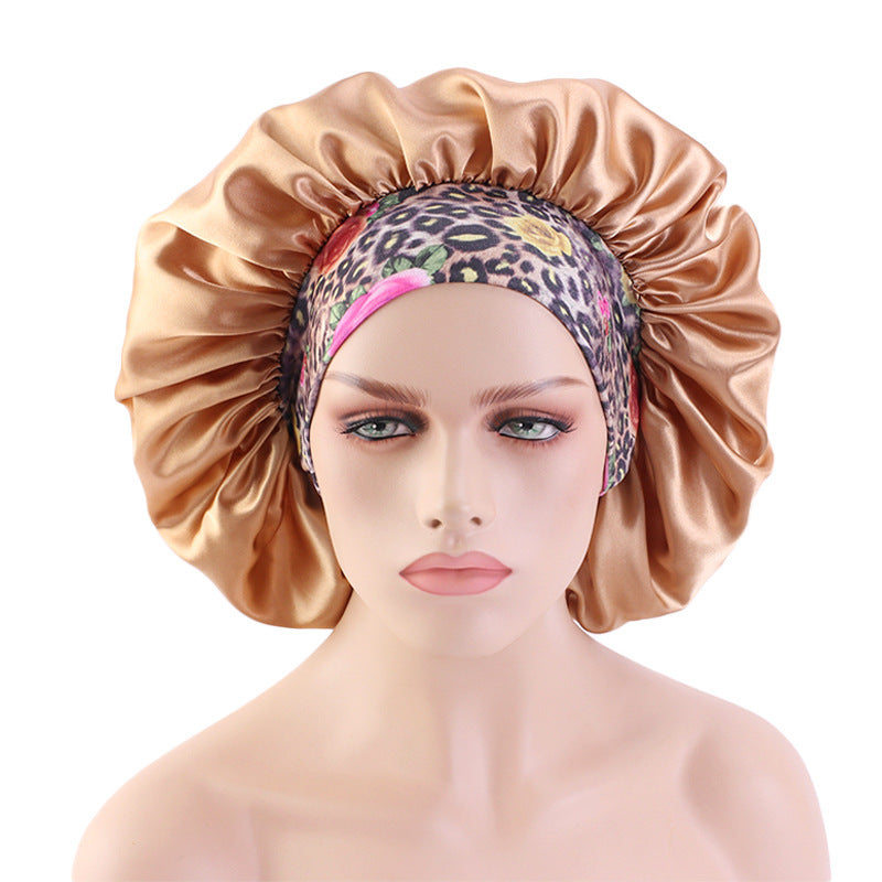 Bohemian Style Large Printed Hair Band Sleeping Hat - Beuti-Ful